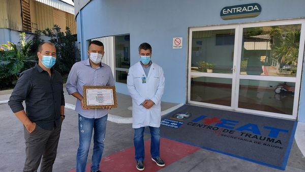 Photo of Hospital Alberto Torres recebe Moção de Aplausos pelos oito anos do Centro de Trauma