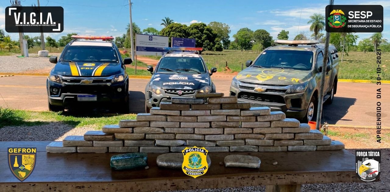 Photo of Três suspeitos de tráfico na fronteira com a Bolívia são presos com drogas escondidas em caixas de banana  BNRJ