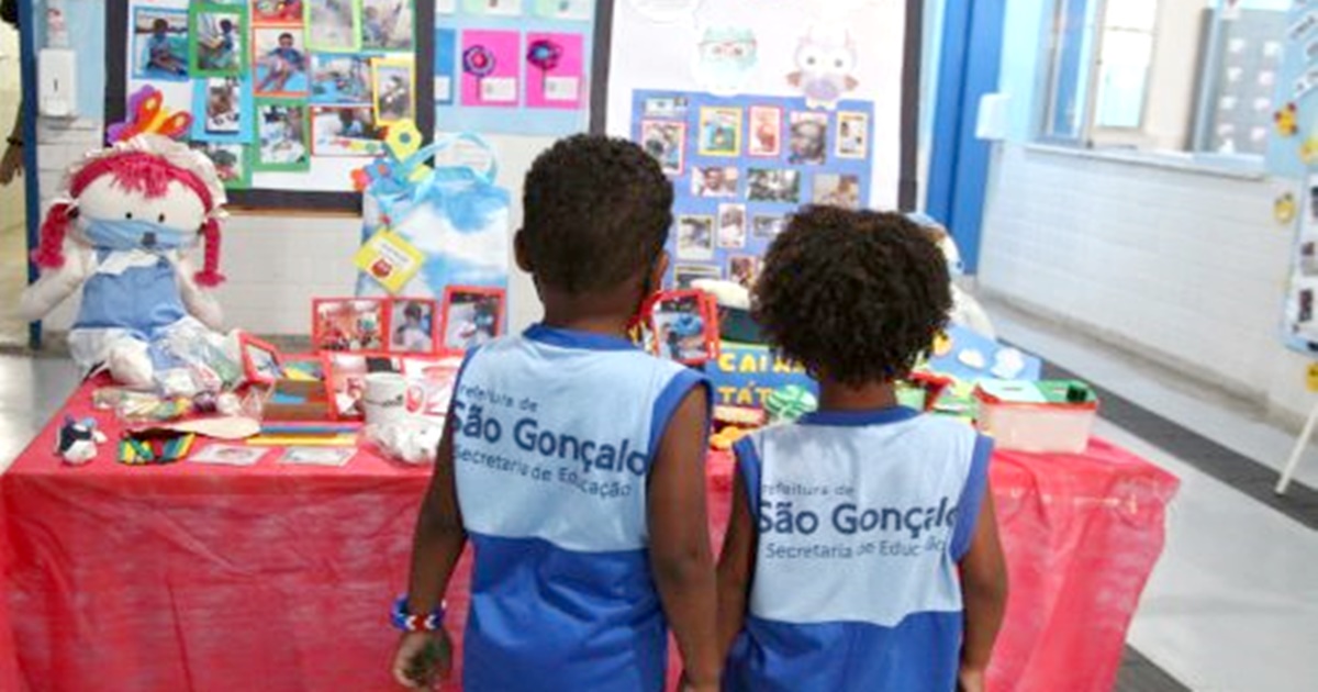 Photo of Crianças de UMEI em São Gonçalo fazem exposição com material reciclado  BNRJ