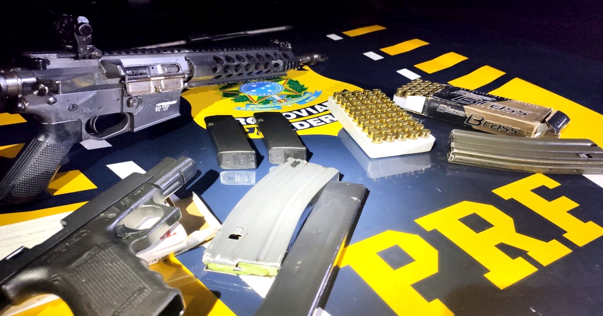 Photo of Fuzil, pistola e munições são aprendidos pela Polícia Rodoviária Federal  BNRJ