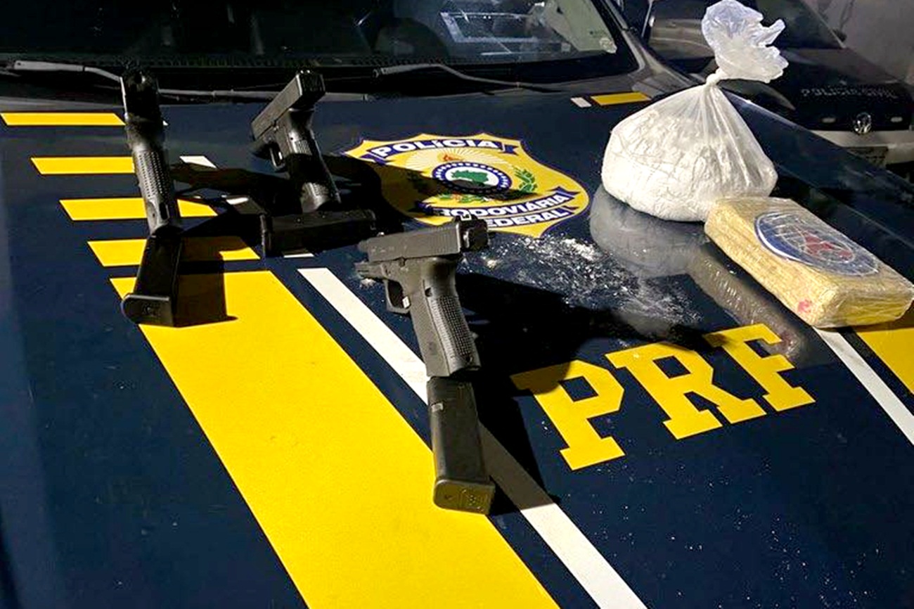 Photo of Polícia Rodoviária Federal apreende cocaína e 3 pistolas em ônibus  BNRJ